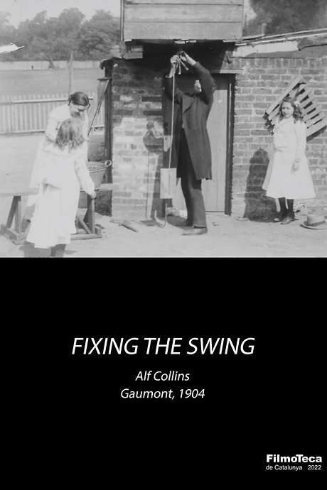    Filmed in south London, this slight comedy stars director Alf Collins as an exhausted father who bungles putting up a swing for his two small daughters.  